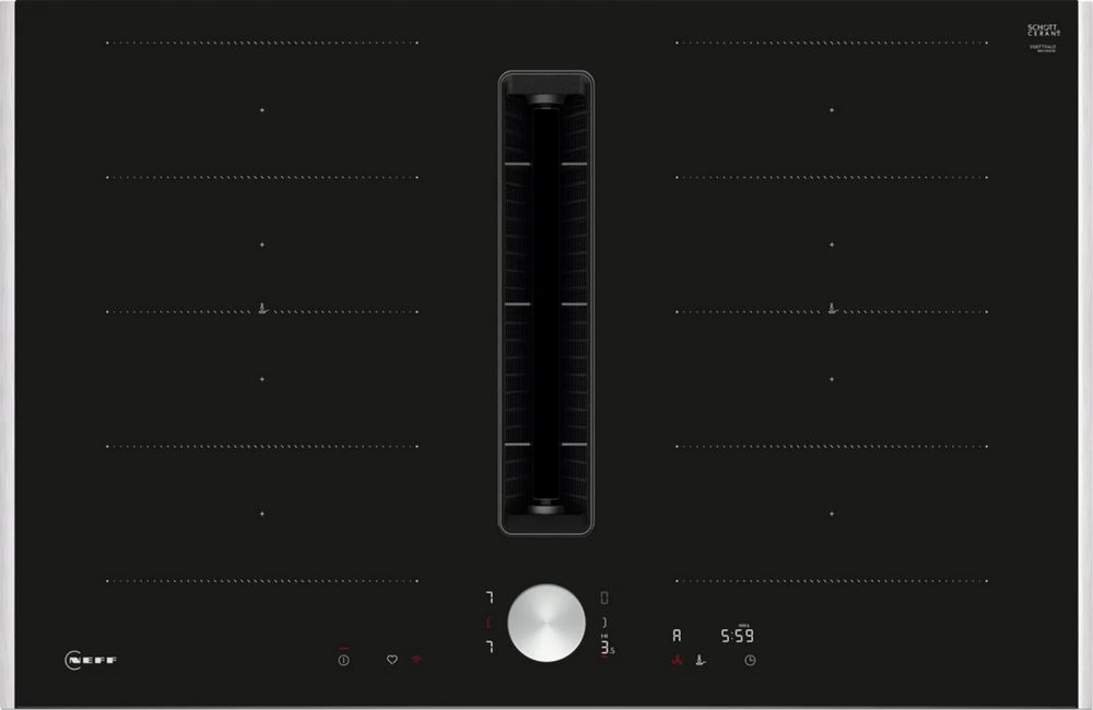 Plita cu hota integrata Neff N90 Sigilata