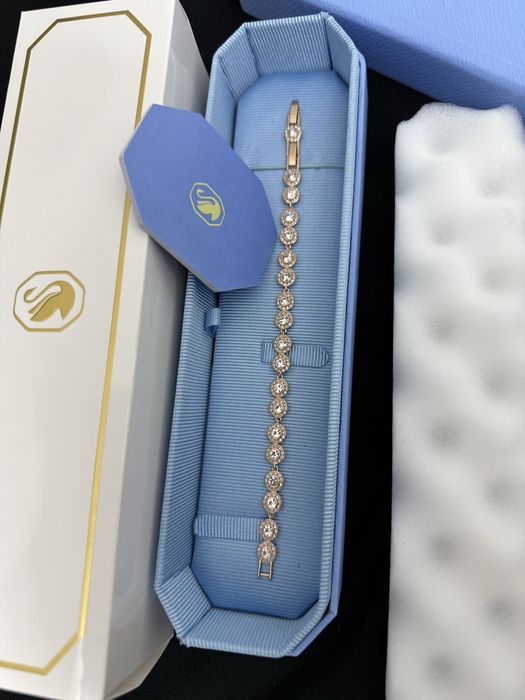 Bratara swarovski angelic rose gold