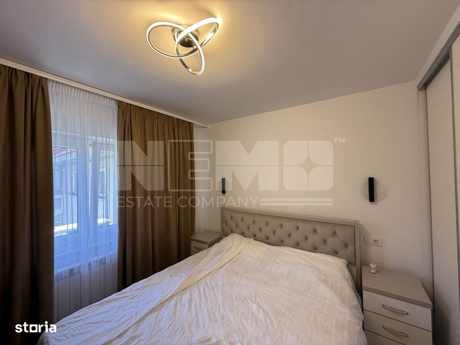 Apartament de închiriat | 3 camere | Zona Centrală | Complet mobilat