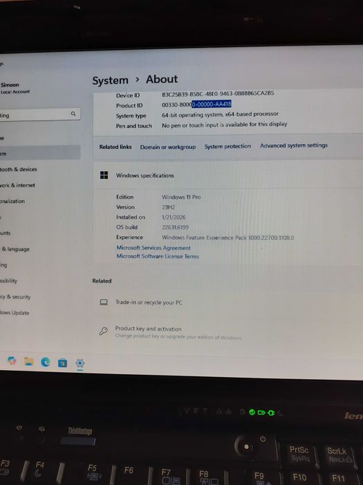 Lenovo Thinkpad x200s