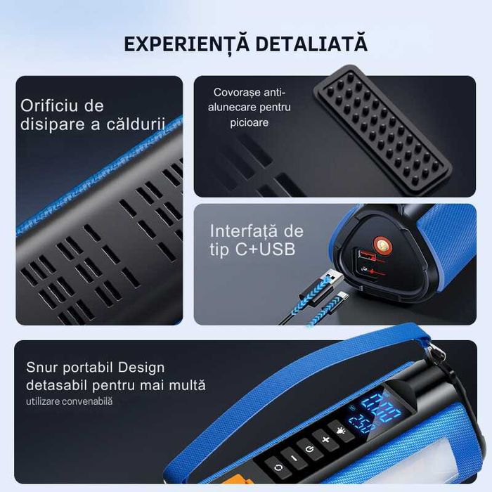 Redresor si Compresor Aer 2-in-1 pentru motor benzina/diesel 10000mAh