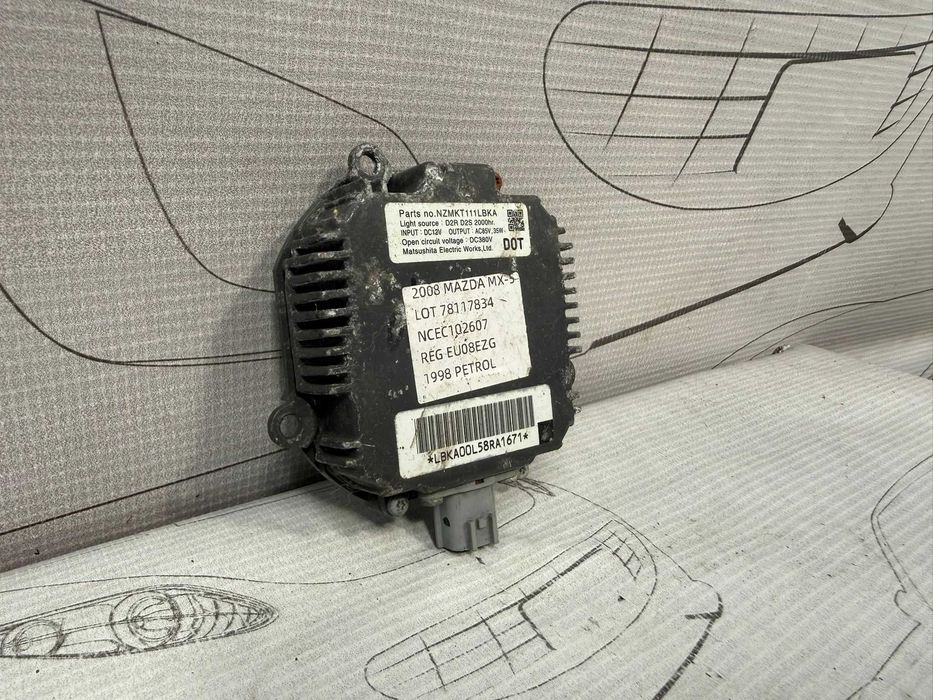 Balast xenon far Mazda MX-5 NC Miata COD:NZMKT111LBKA 2008 / [2006-2015] / (5B2)
