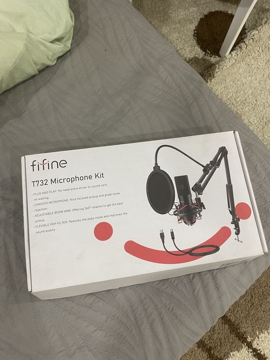 Микрофон Fifine T732 почти новый