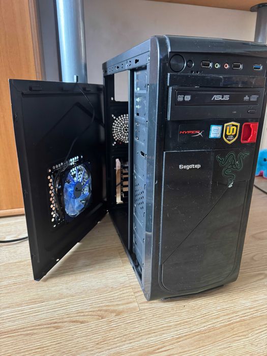 Carcasa PC ATX Segotep + DVD ASUS