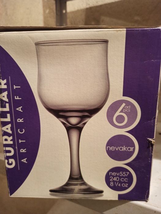 Чаши за уиски,чаши за вино 240 милилитра