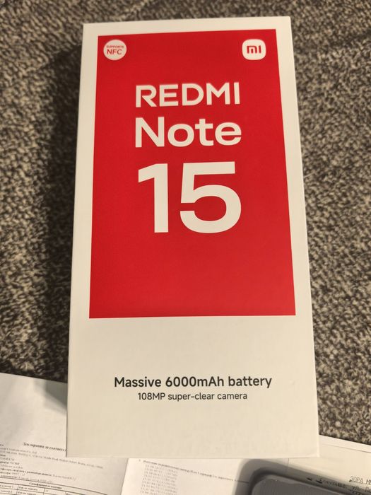 Xiaomi REDMI Note 15 чисто нов с гаранция