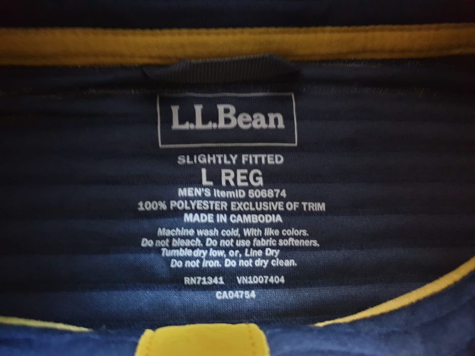 L.L.Bean Airlight Knit Pullover L