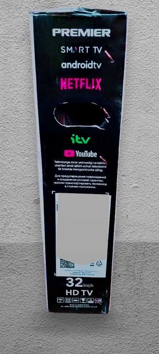 Smart Telivizor PREMIER 32'' dyumlik (yangi ummuman ishlatilmagan)