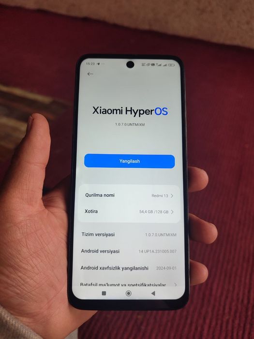 Redmi 13    128talik aybi yoq sotiladi kelishamz narxini yoki  iphone
