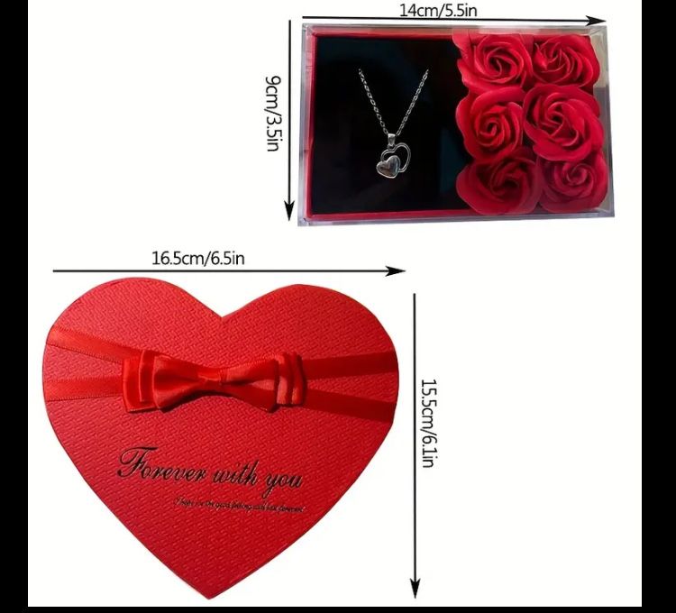 Подарък за жена във формата на сърце