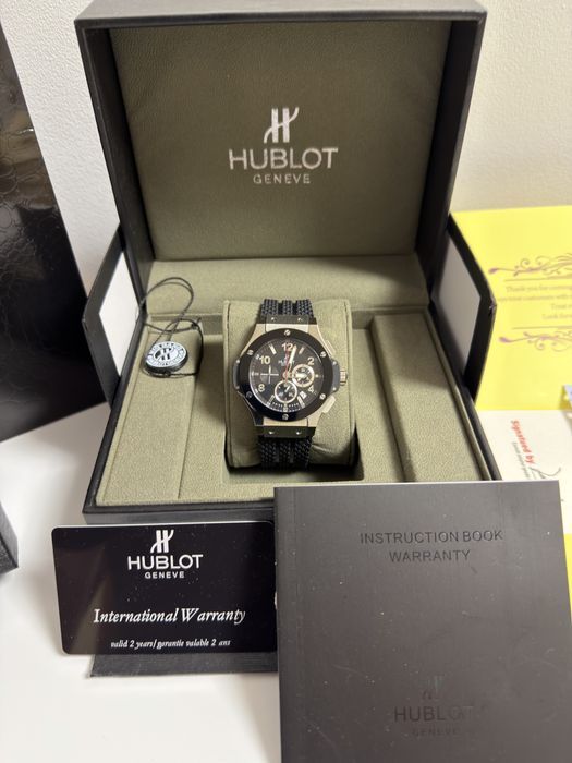 Ceas Hublot big bang  black-silver