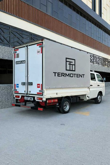 Avtotent furgon Foton dubulkabina