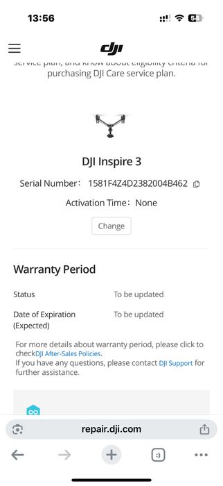 Drona dji inspire 3 nou