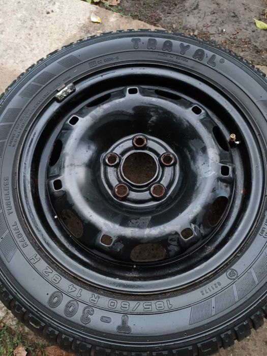 Roti complete pt Skoda Fabia cu cauciucuri (4 bucati)  pret avantajos