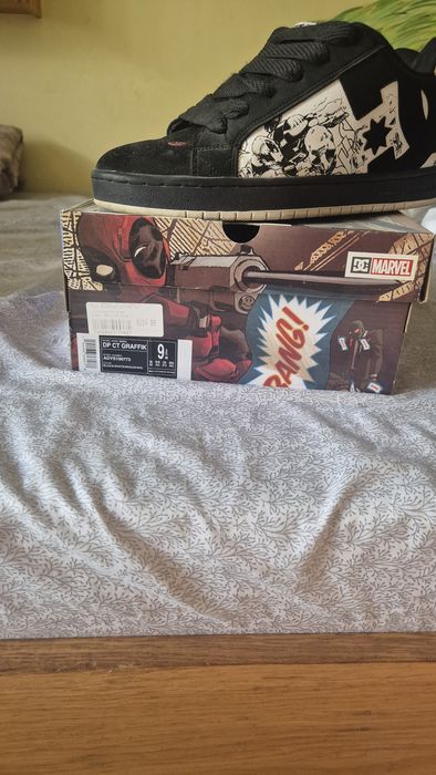 Deadpool Ct Graffik - Leather Shoes for Men