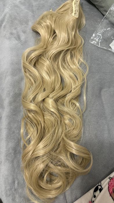 Extensii de păr blonde