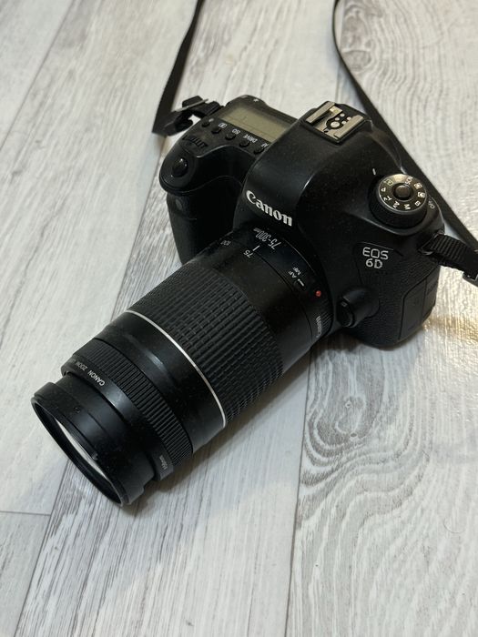 Canon 6D и Объектив 75-300