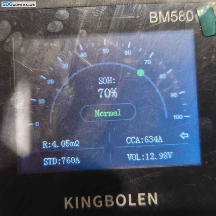 Baterie Acumulator Auto 70AH 760A Start Stop AGM EXIDE EK700 Volkswagen Audi Seat Skoda Ford Opel Toyota BMW Mercedes Renault Peugeot Dacia [LS1352]