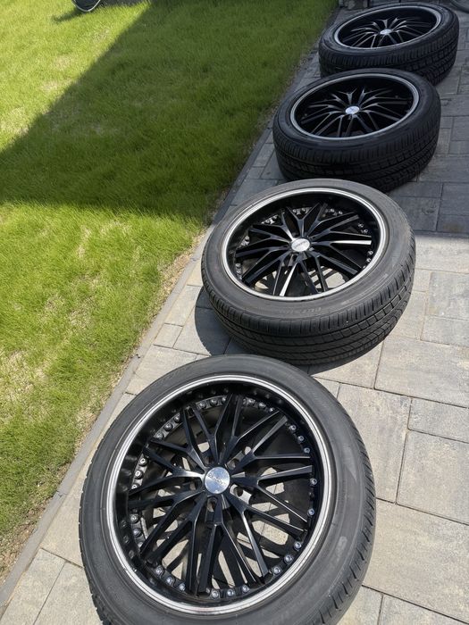 jante negre  si anvelope  R 19
