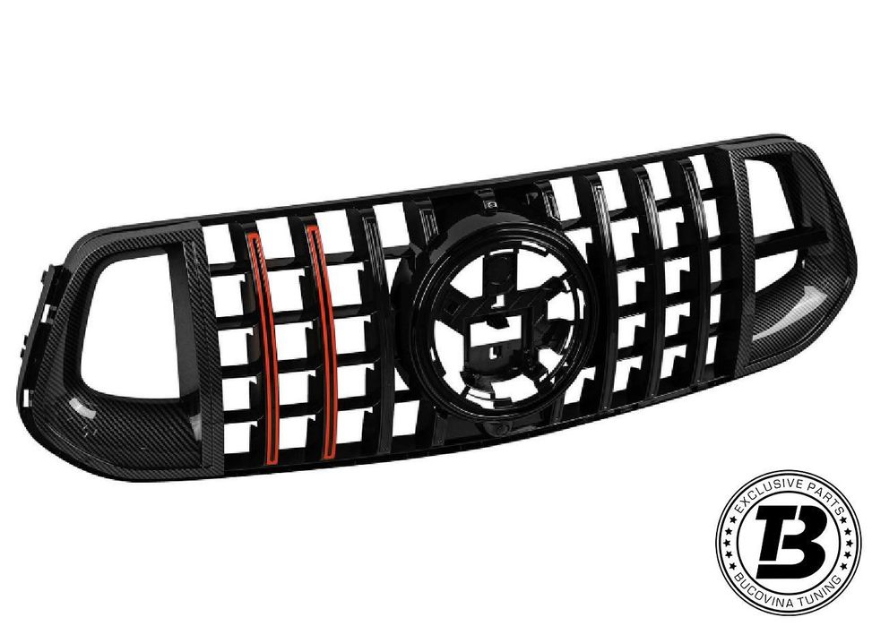 Grila compatibila cu Mercedes GLE W167 C167 B Design