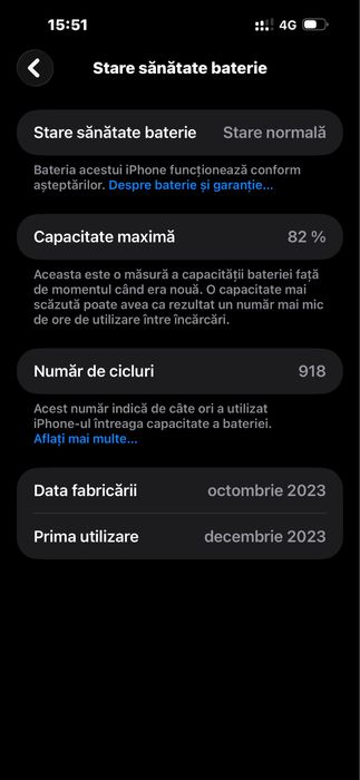 Vand Iphone 15 plus albastru