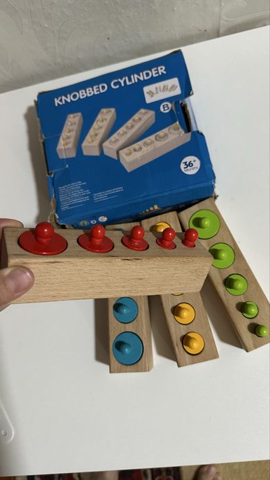 Игрушка монтесори из дерева
