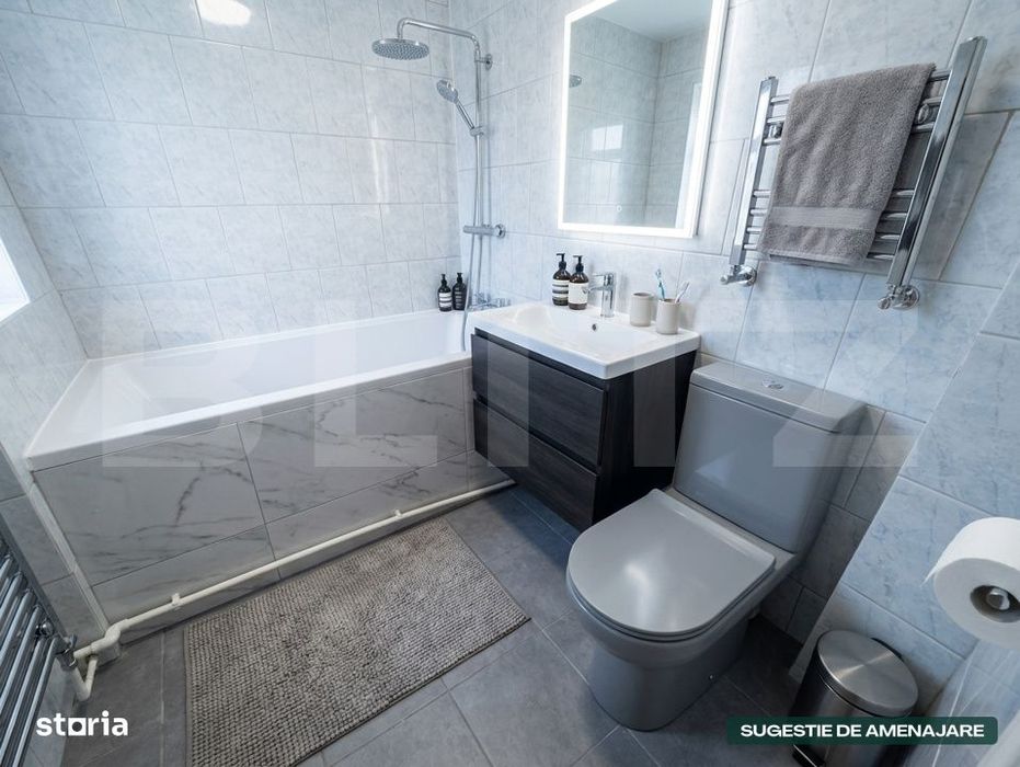 Apartament 3 camere, Splai Bahlui