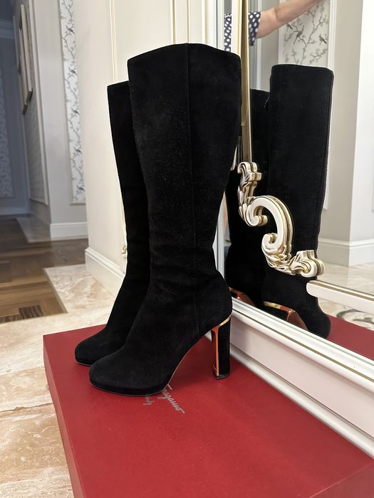 Сапоги зимние Salvatore Ferragamo, оригинал
