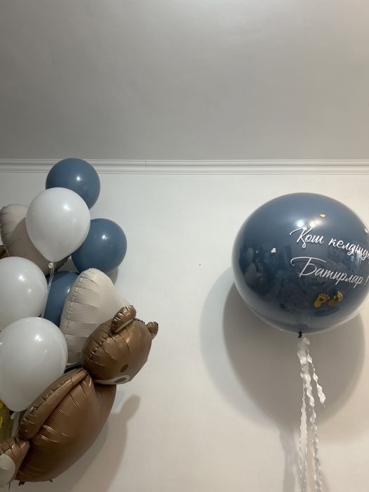 Шары для выпеска , для Двойня мальчиков