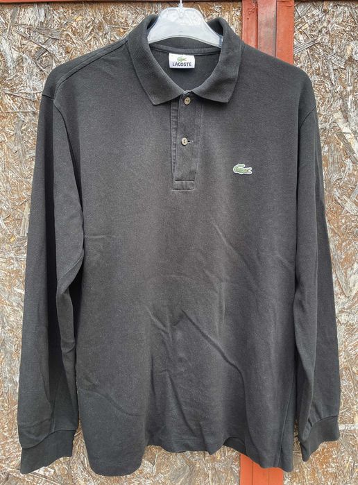 Lacoste polo cu mâneci lungi