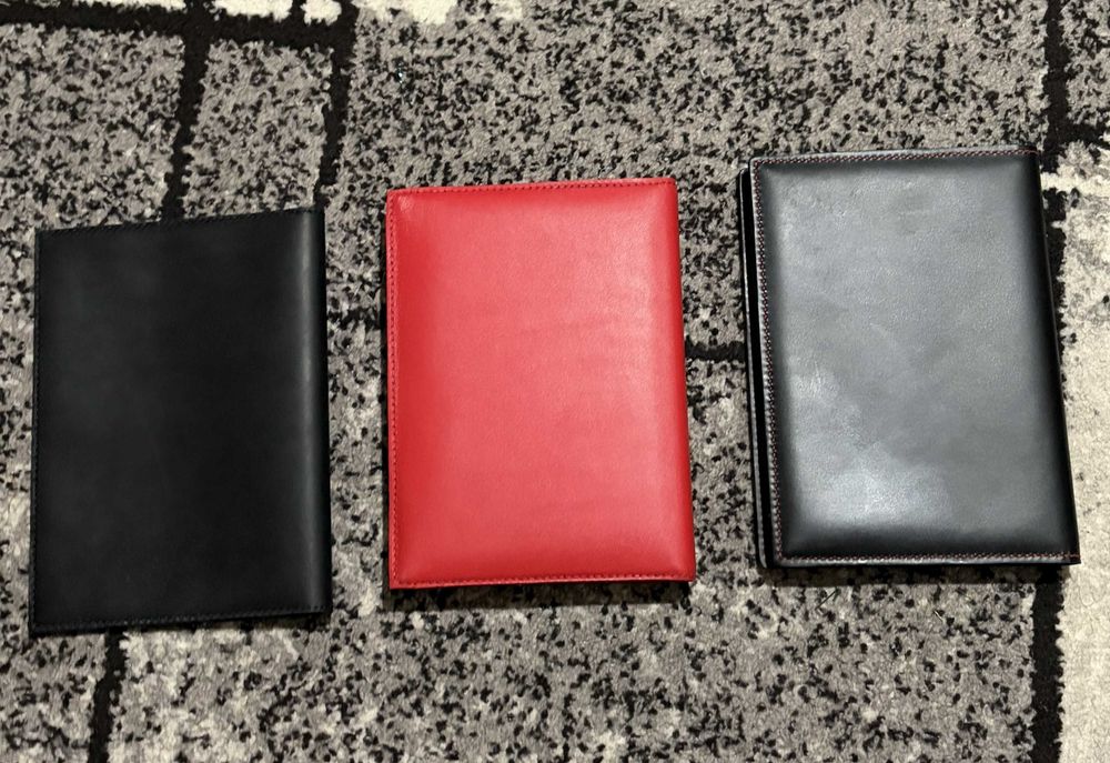 Agenda cu coperta din piele naturala de vitel