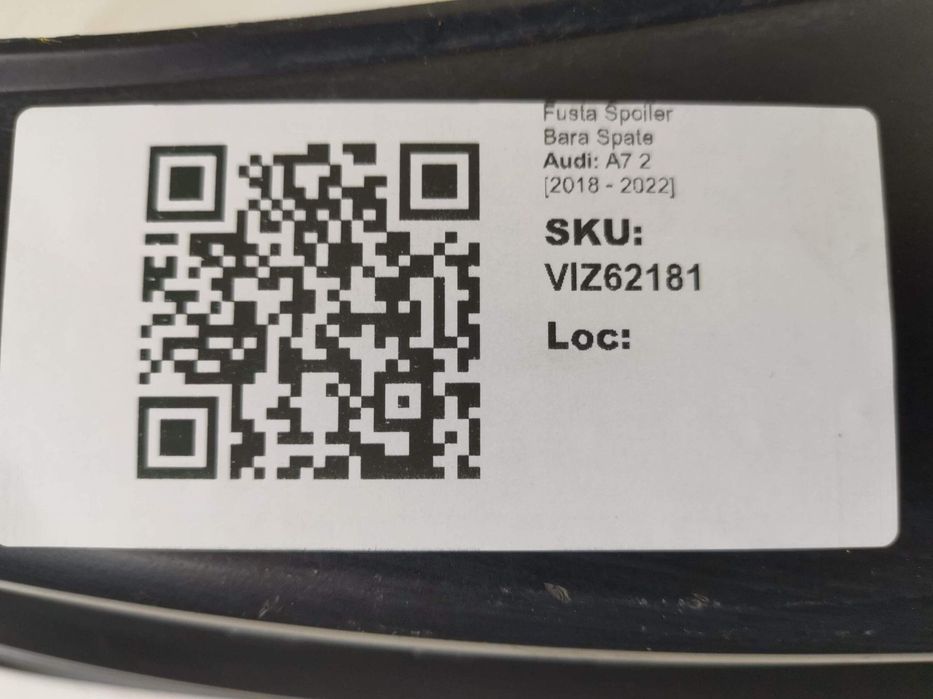 Fusta Spoiler Bara Spate Audi A7 2 2018 2019 2020 2021 2022 S-Line Ori