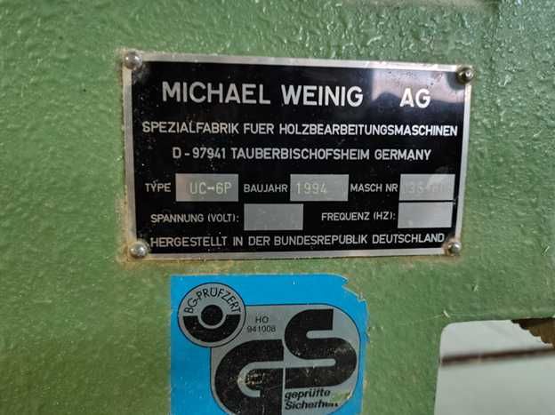 Weinig Unicontrol 6 – mașină pentru producția de tâmplărie