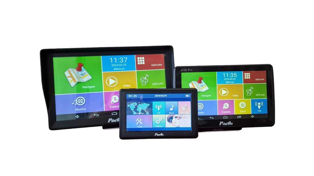 PilotOn M14XL 9 inch 2025  GPS TIR Camion Truck Auto Harti Full Europa