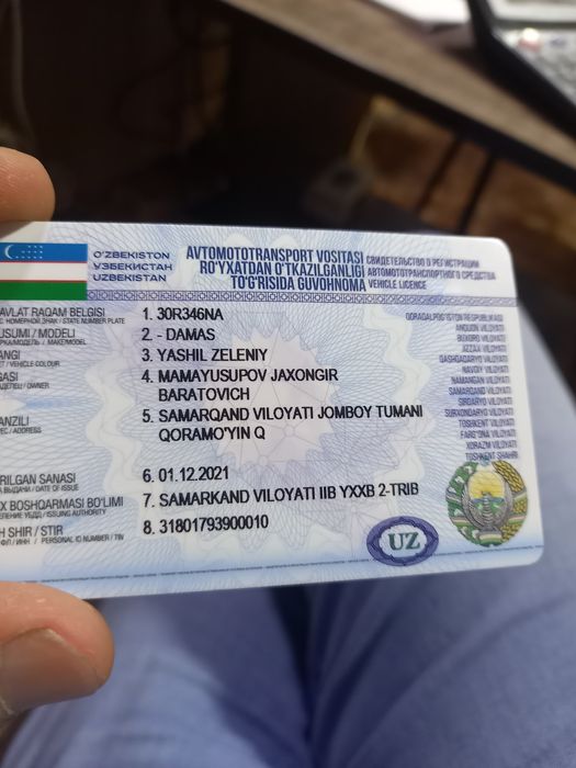 Damas 1 probegi 2000