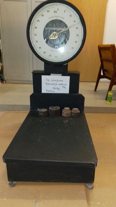 Vând cântar -balanta max.100kg.