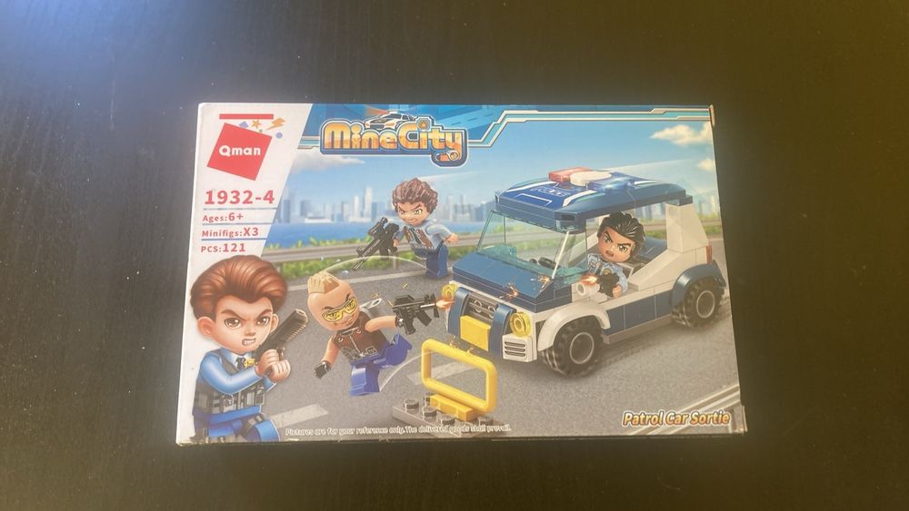 Полицейски конструктор Qman MineCity  патрулна кола