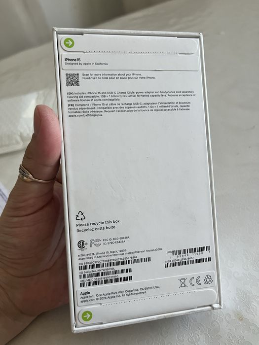 iPhone 15 c гарантией