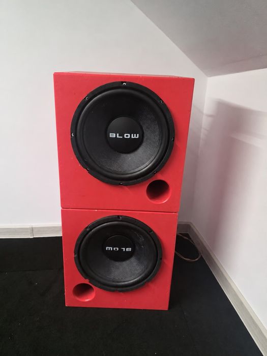 2x12 inch subwoofere