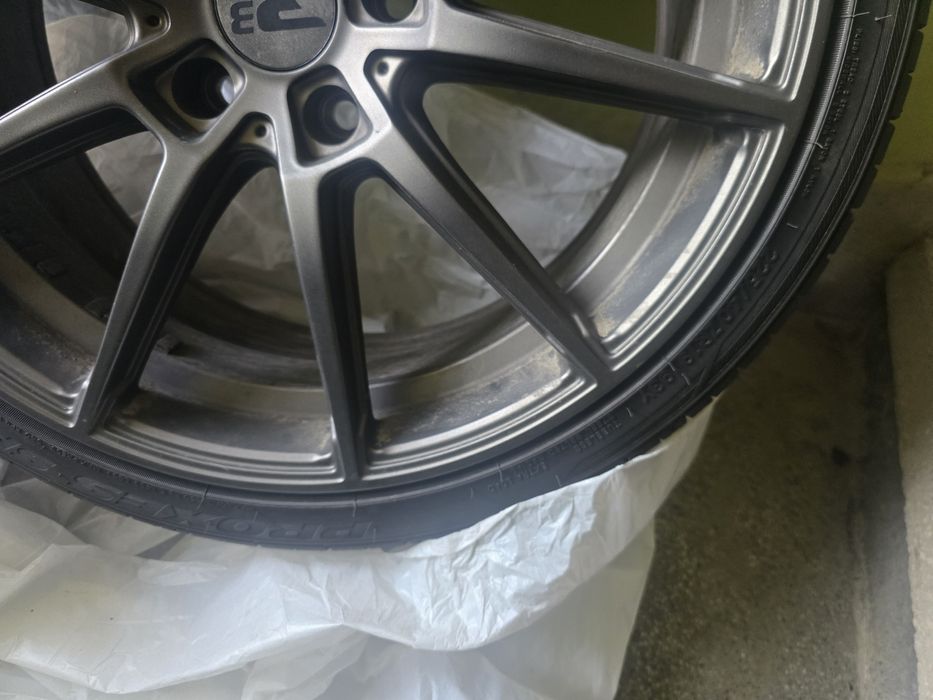 Продавам комплект Deutsche Alurad GmbH (немски алуминиеви джанти) с гу