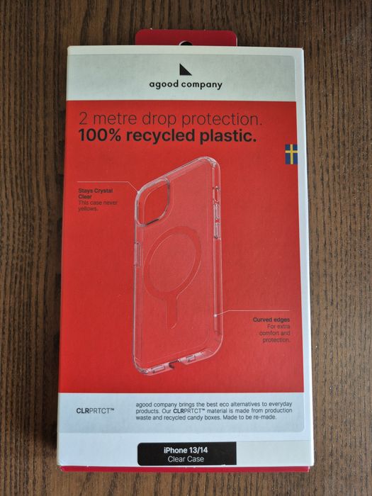 Iphone 13/14 Clear Case със слот за Mag Safe
