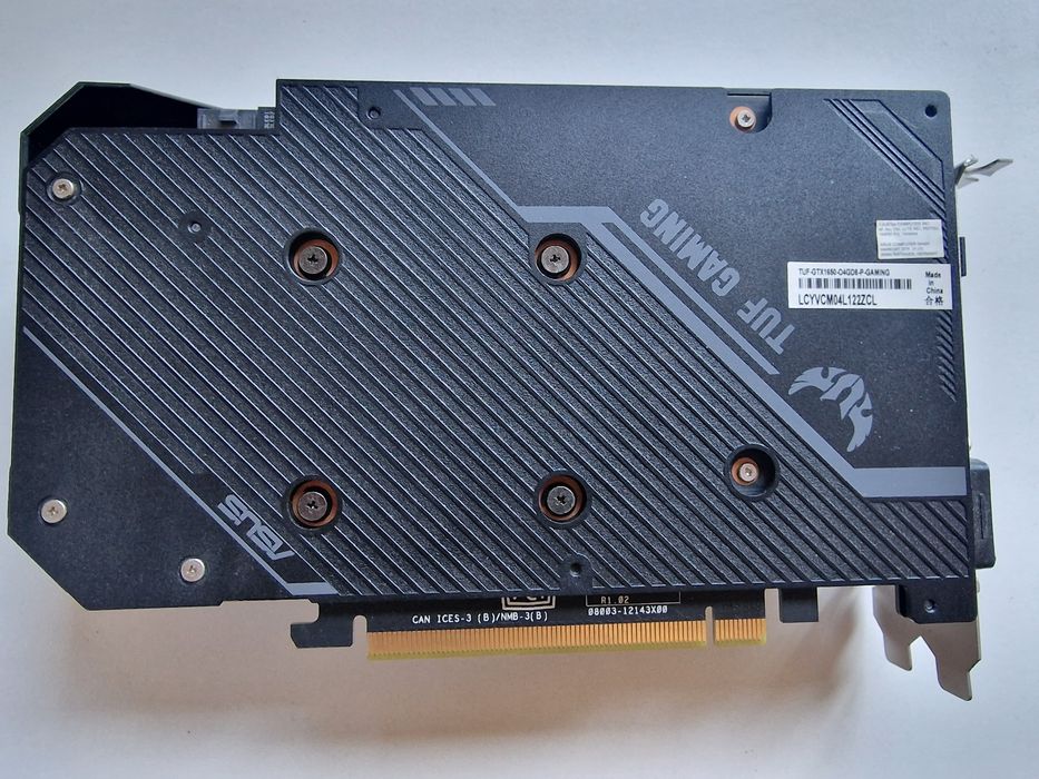 Asus TUF Gaming GeForce GTX 1650 OC 4GB GDDR6