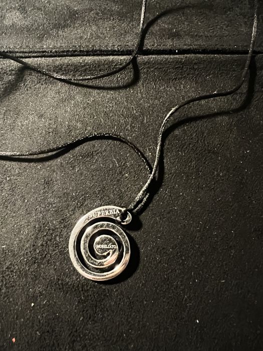 Colier dama MORELLATO din otel inoxidabil stare f buna,cu snur de tesa