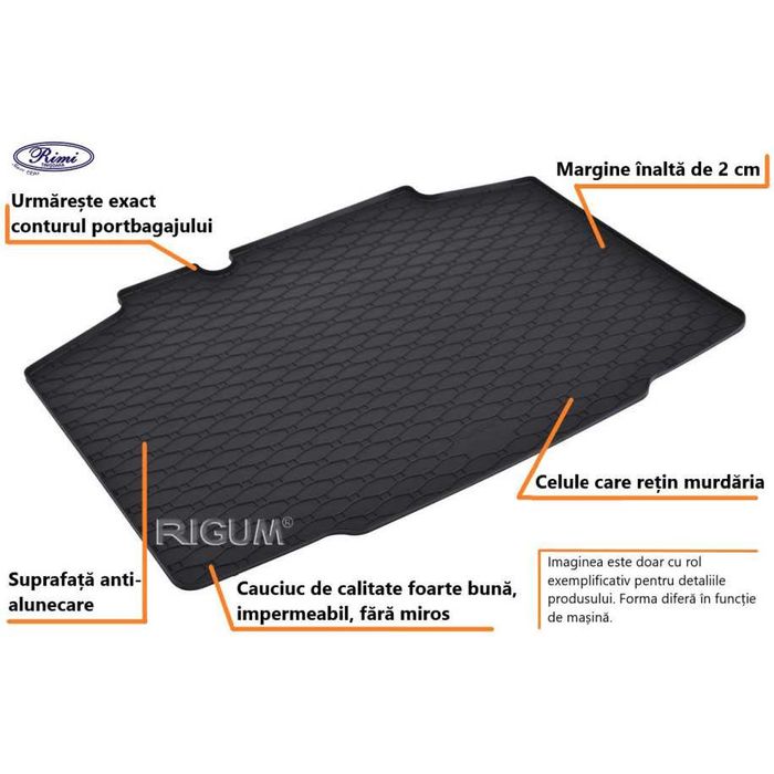 Tavita Portbagaj Cauciuc Groasa Mercedes GLC, GLE, ML, EQC GLA GLB/EQB