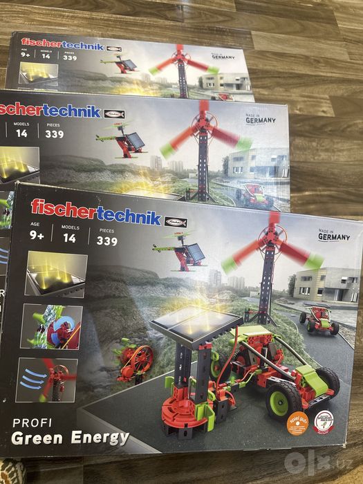 Germaniyada ishlab chiqarilgan Fischertechnik PROFI Green Energy