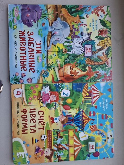 Книги с окошками