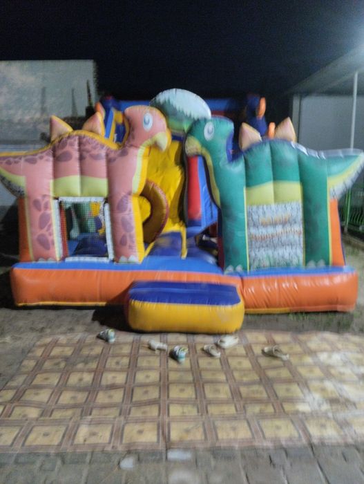 Надувной батут б/у состаянаси яхши