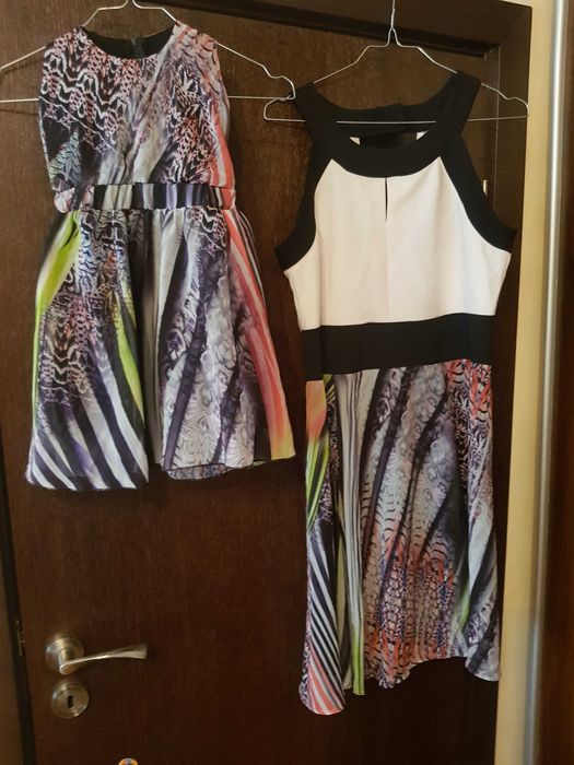 Еднакви рокли мама и мини М и 2-4 год.