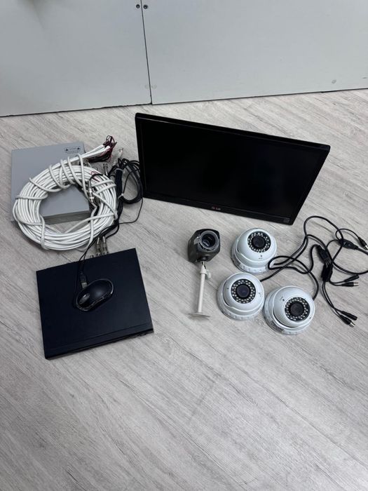 Камера 3 шт с монитором