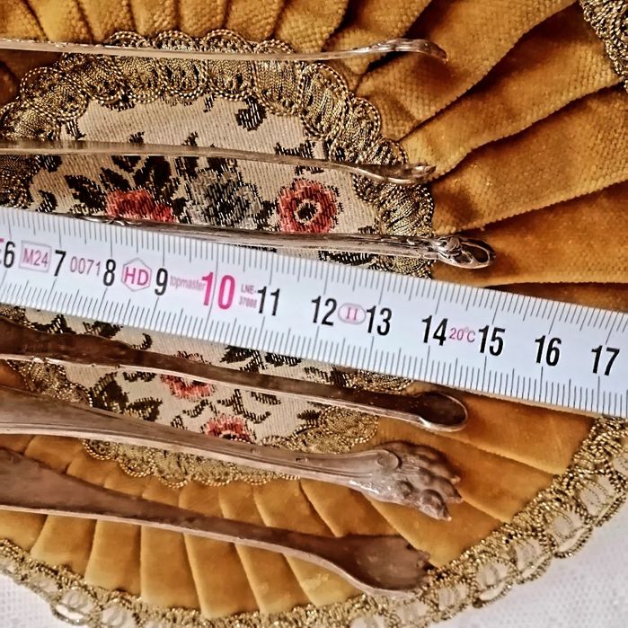 Посребрени щипки